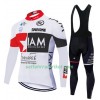 Radbekleidung Radtrikot Langarm + Lang Trägerhose 2020 IAM Cycling N001